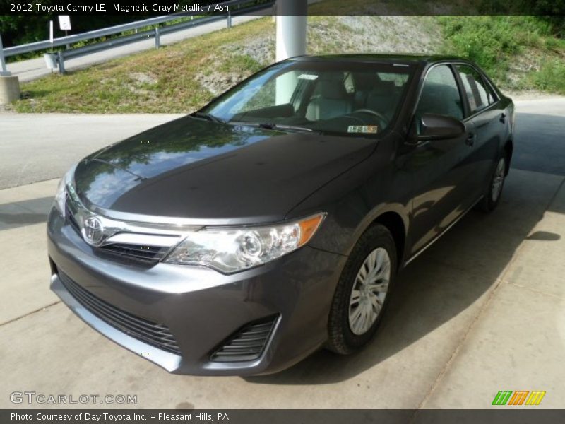 Magnetic Gray Metallic / Ash 2012 Toyota Camry LE