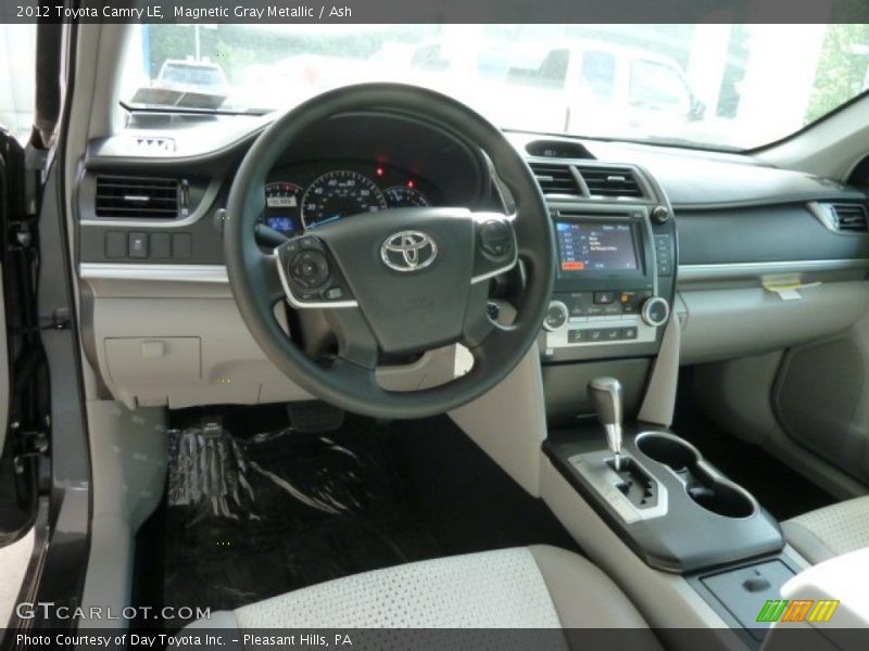 Magnetic Gray Metallic / Ash 2012 Toyota Camry LE