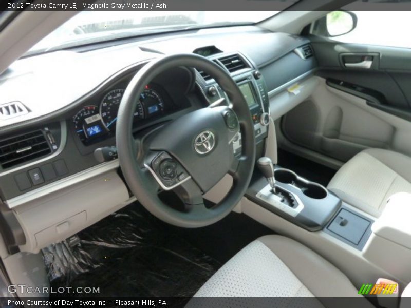 Magnetic Gray Metallic / Ash 2012 Toyota Camry LE