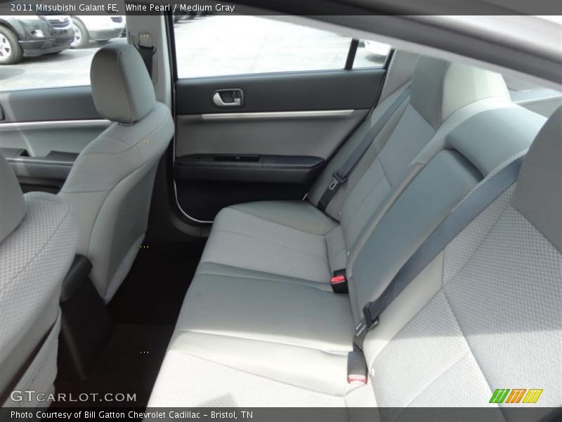 White Pearl / Medium Gray 2011 Mitsubishi Galant FE