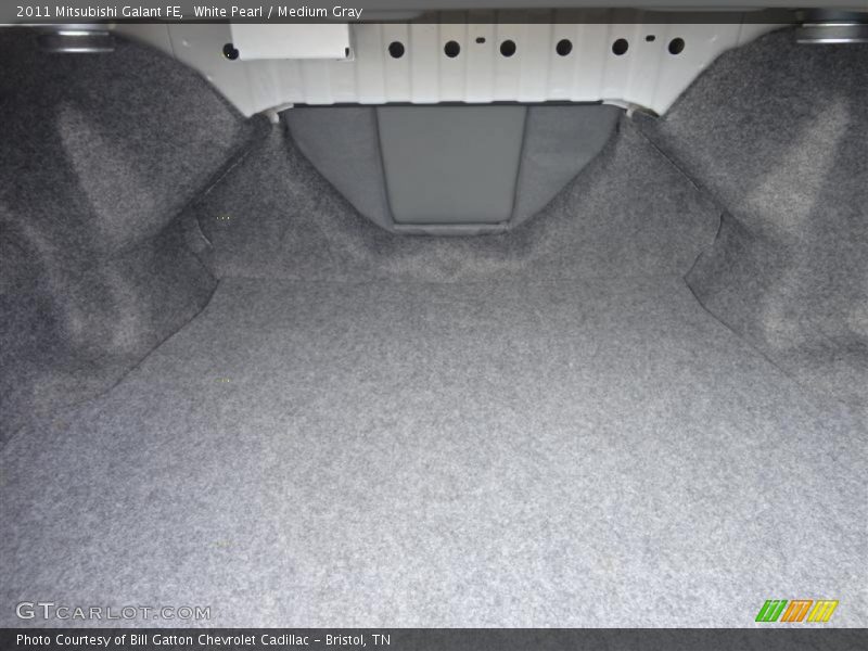 White Pearl / Medium Gray 2011 Mitsubishi Galant FE