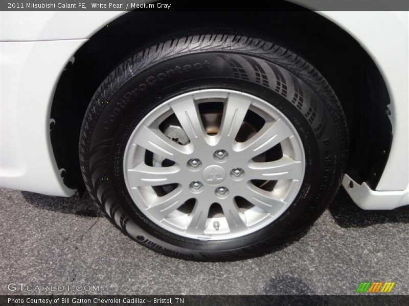 White Pearl / Medium Gray 2011 Mitsubishi Galant FE