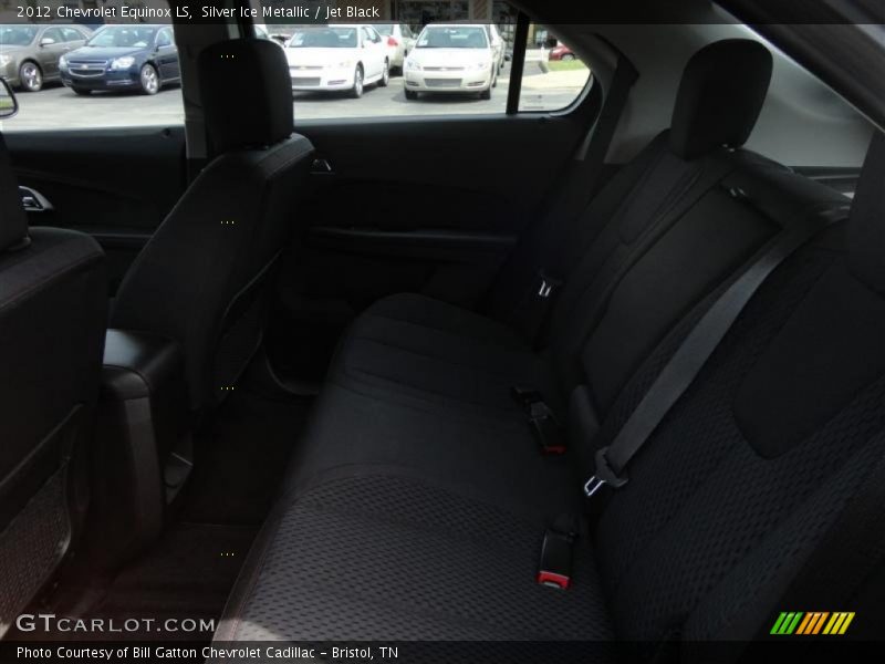 Silver Ice Metallic / Jet Black 2012 Chevrolet Equinox LS