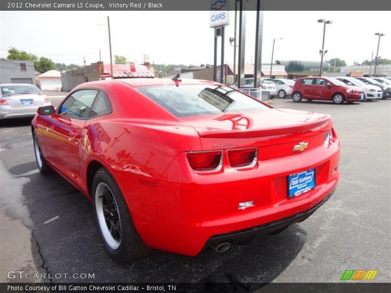 Victory Red / Black 2012 Chevrolet Camaro LS Coupe