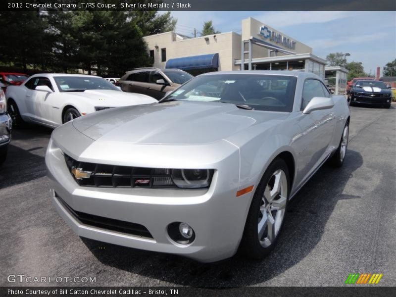 Silver Ice Metallic / Black 2012 Chevrolet Camaro LT/RS Coupe