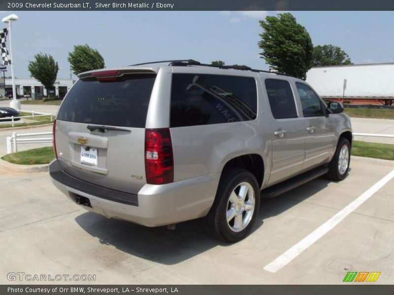 Silver Birch Metallic / Ebony 2009 Chevrolet Suburban LT