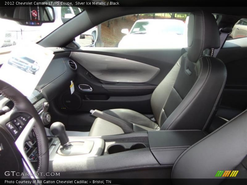 Silver Ice Metallic / Black 2012 Chevrolet Camaro LT/RS Coupe