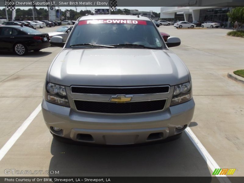 Silver Birch Metallic / Ebony 2009 Chevrolet Suburban LT