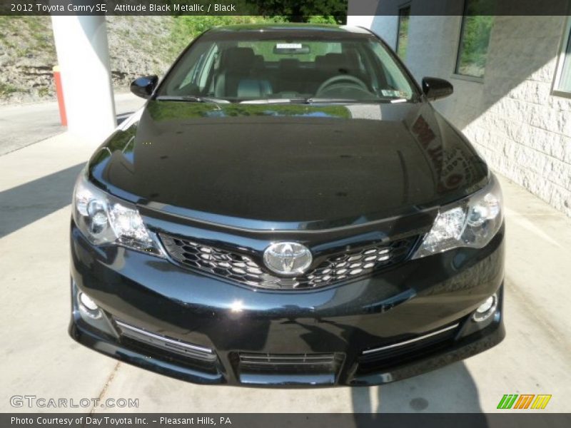 Attitude Black Metallic / Black 2012 Toyota Camry SE