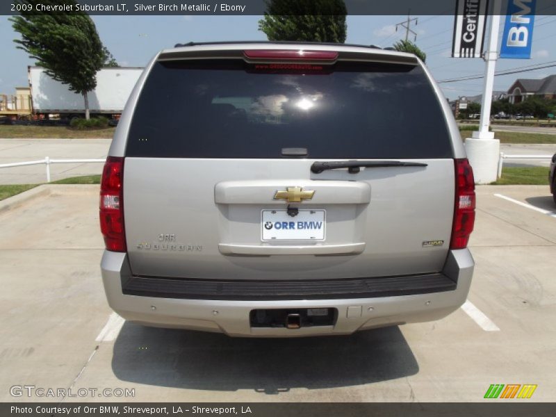 Silver Birch Metallic / Ebony 2009 Chevrolet Suburban LT
