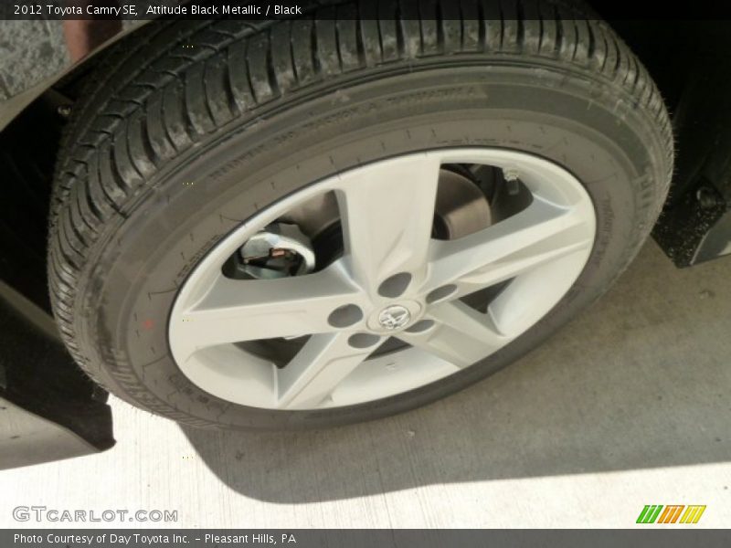 Attitude Black Metallic / Black 2012 Toyota Camry SE