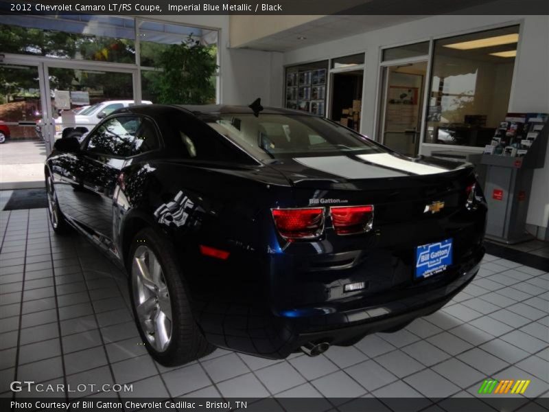 Imperial Blue Metallic / Black 2012 Chevrolet Camaro LT/RS Coupe