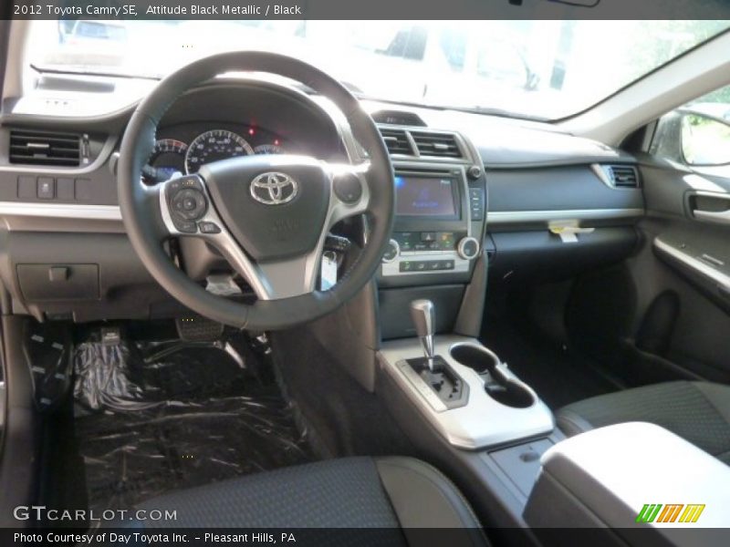 Attitude Black Metallic / Black 2012 Toyota Camry SE