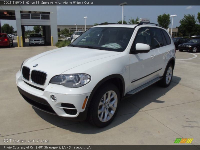 Front 3/4 View of 2013 X5 xDrive 35i Sport Activity