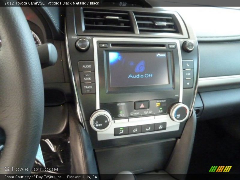 Attitude Black Metallic / Black 2012 Toyota Camry SE