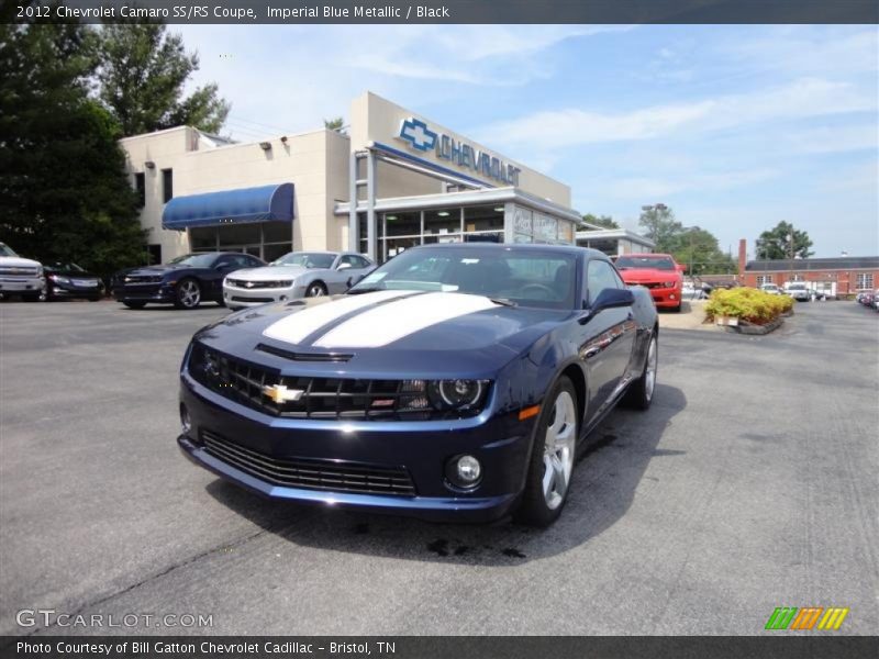 Imperial Blue Metallic / Black 2012 Chevrolet Camaro SS/RS Coupe