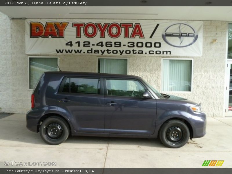 Elusive Blue Metallic / Dark Gray 2012 Scion xB