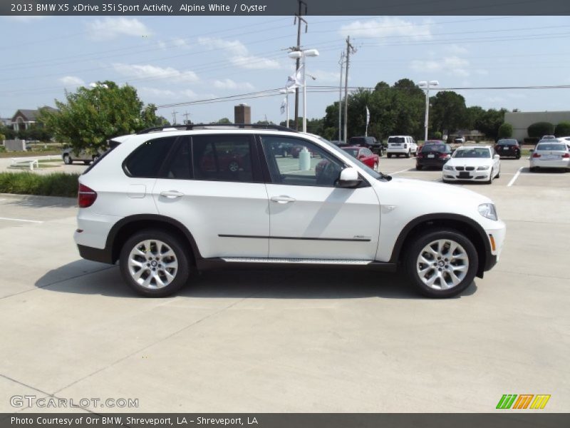  2013 X5 xDrive 35i Sport Activity Alpine White
