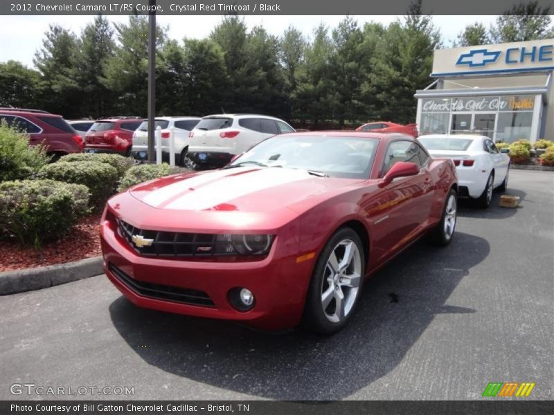 Crystal Red Tintcoat / Black 2012 Chevrolet Camaro LT/RS Coupe