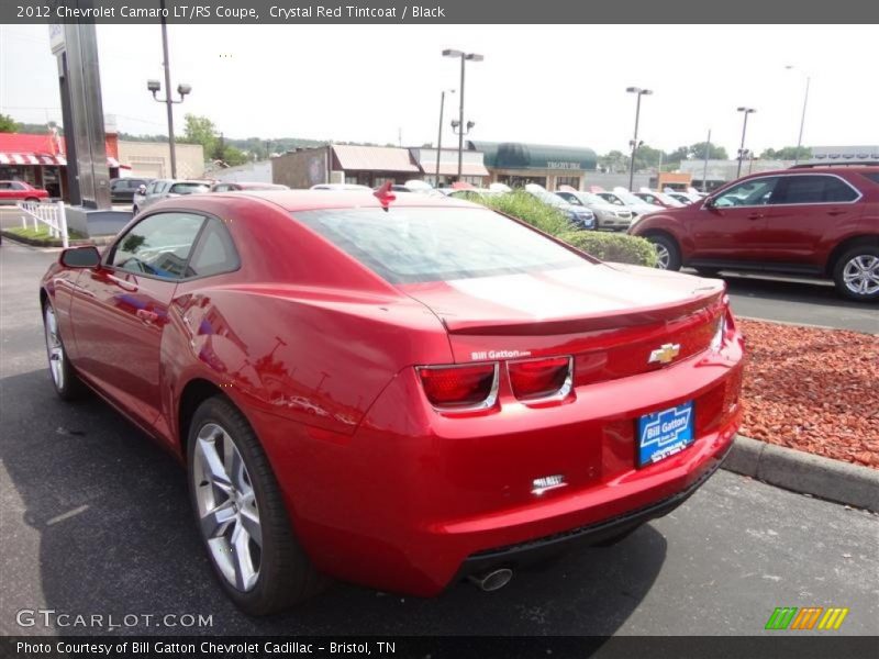 Crystal Red Tintcoat / Black 2012 Chevrolet Camaro LT/RS Coupe