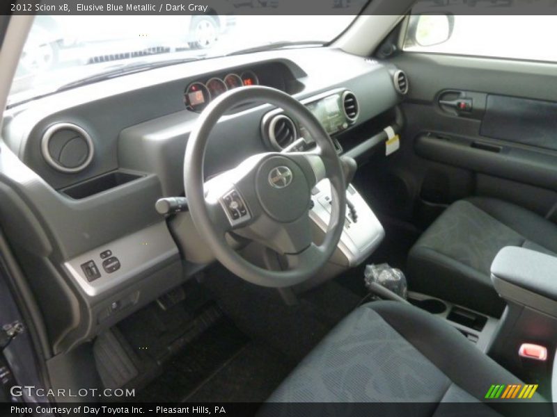Elusive Blue Metallic / Dark Gray 2012 Scion xB