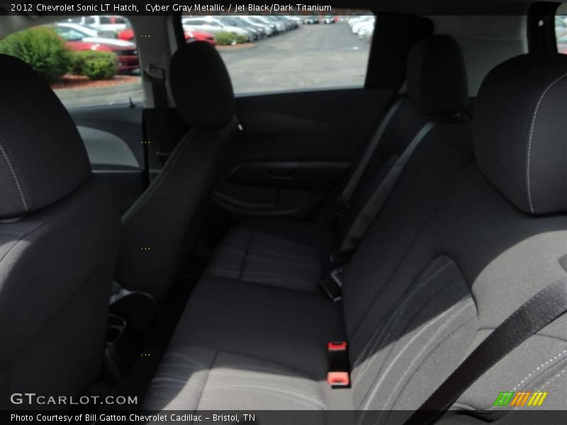 Cyber Gray Metallic / Jet Black/Dark Titanium 2012 Chevrolet Sonic LT Hatch