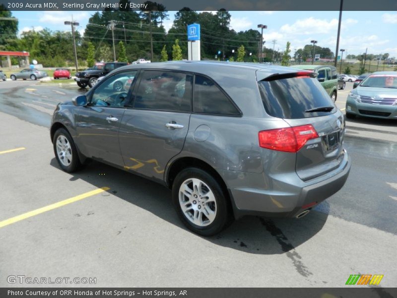 Sterling Gray Metallic / Ebony 2009 Acura MDX
