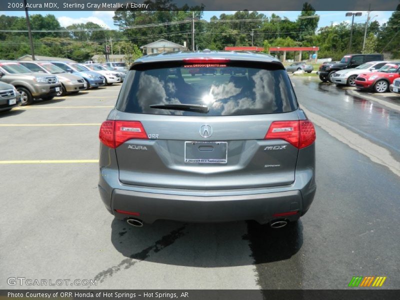 Sterling Gray Metallic / Ebony 2009 Acura MDX