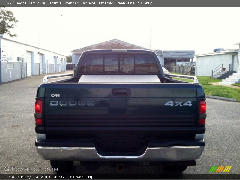 Emerald Green Metallic / Gray 1997 Dodge Ram 2500 Laramie Extended Cab 4x4