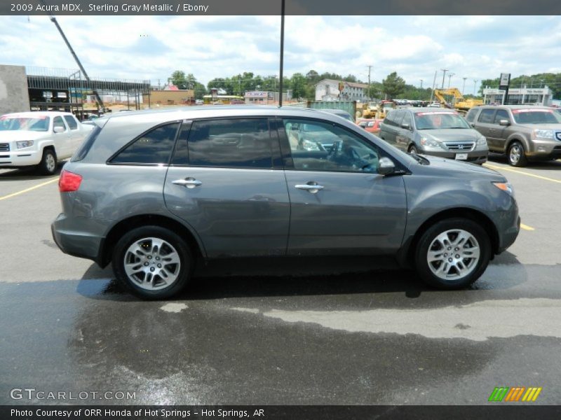 Sterling Gray Metallic / Ebony 2009 Acura MDX