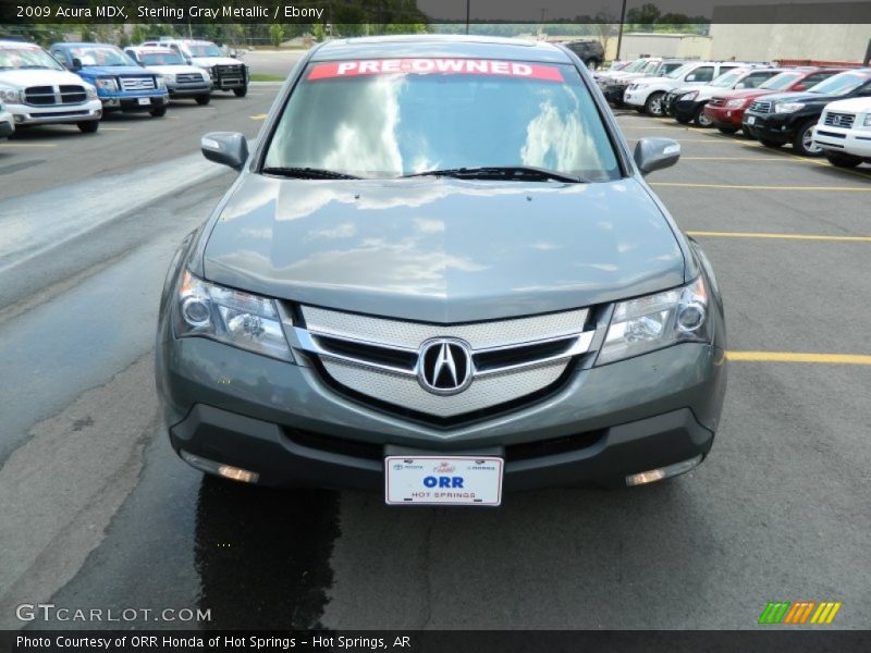 Sterling Gray Metallic / Ebony 2009 Acura MDX