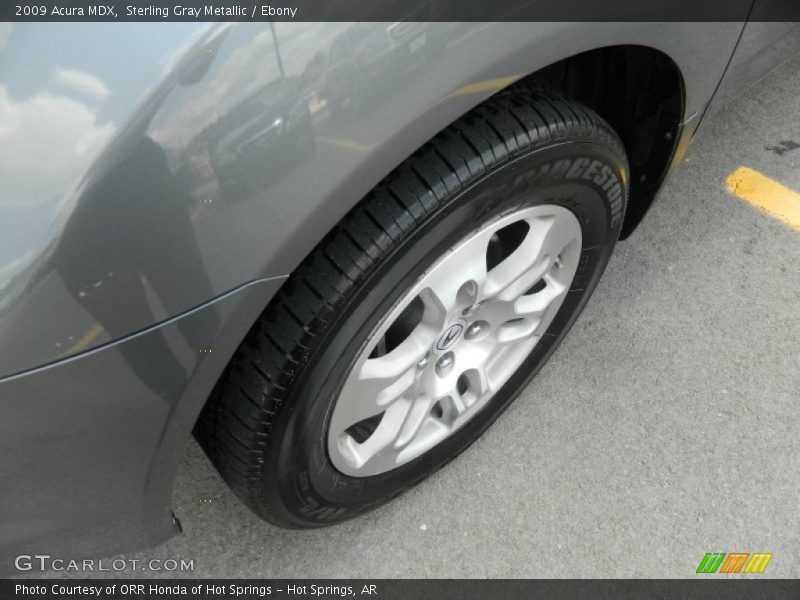 Sterling Gray Metallic / Ebony 2009 Acura MDX
