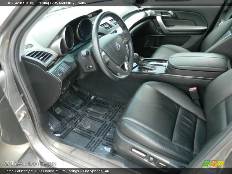 Sterling Gray Metallic / Ebony 2009 Acura MDX