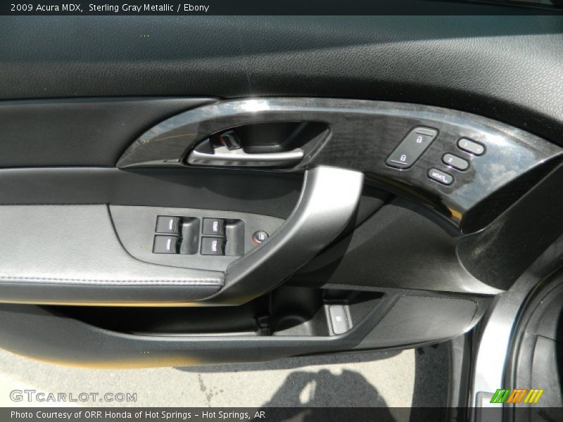 Sterling Gray Metallic / Ebony 2009 Acura MDX