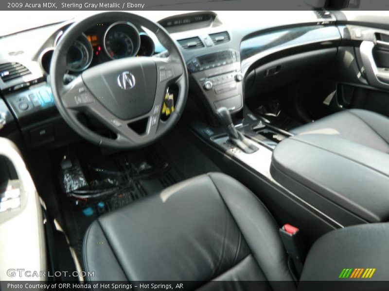 Sterling Gray Metallic / Ebony 2009 Acura MDX