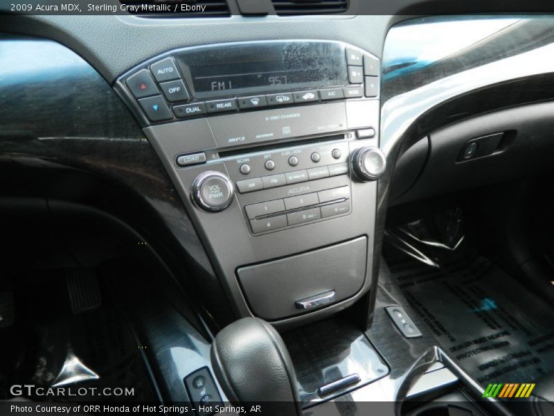 Sterling Gray Metallic / Ebony 2009 Acura MDX