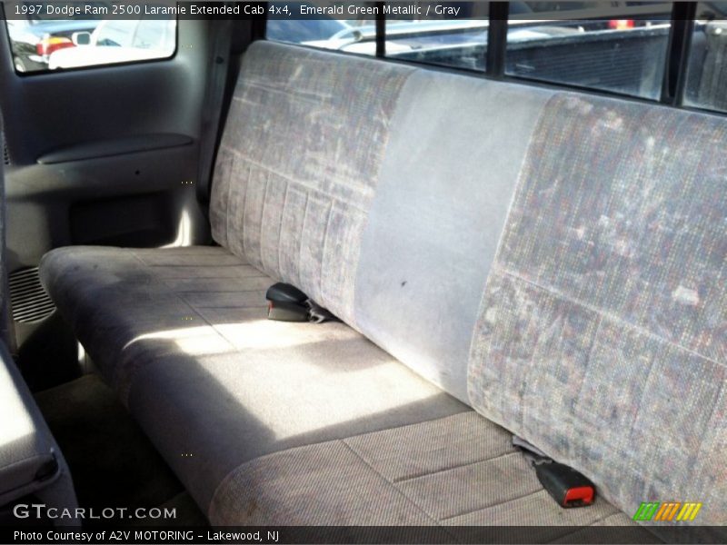 Emerald Green Metallic / Gray 1997 Dodge Ram 2500 Laramie Extended Cab 4x4