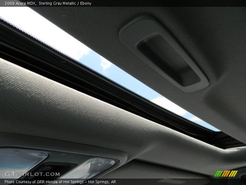 Sterling Gray Metallic / Ebony 2009 Acura MDX