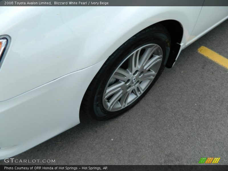 Blizzard White Pearl / Ivory Beige 2008 Toyota Avalon Limited