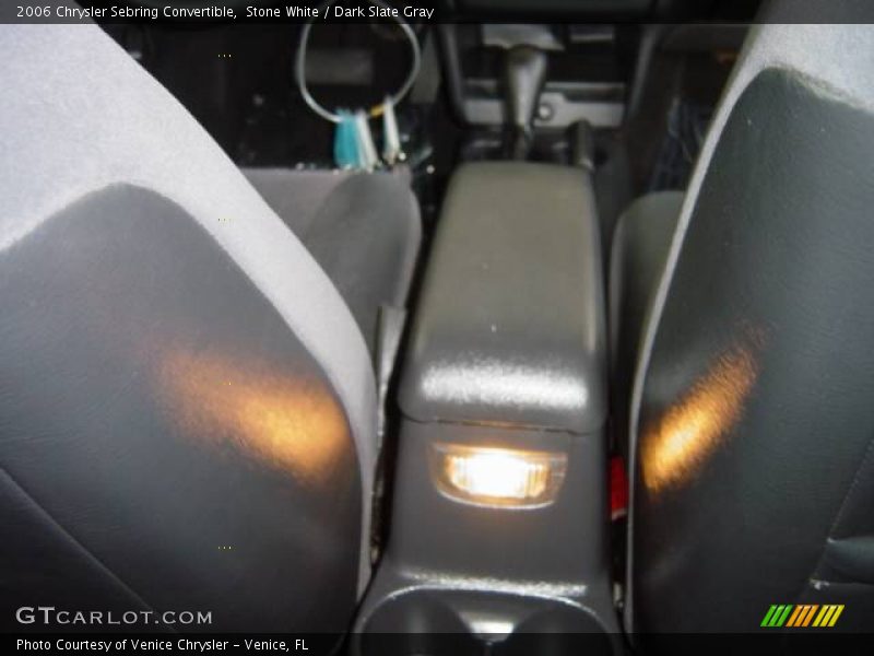 Stone White / Dark Slate Gray 2006 Chrysler Sebring Convertible