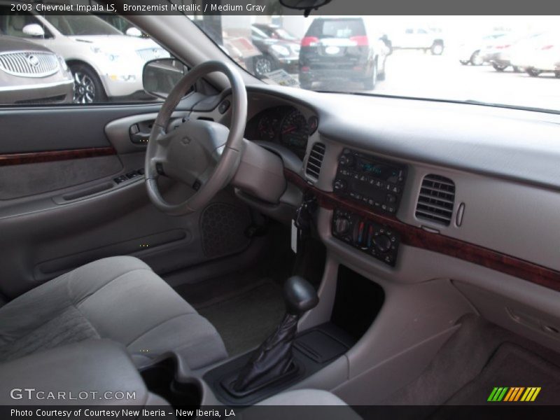 Bronzemist Metallic / Medium Gray 2003 Chevrolet Impala LS