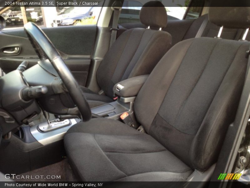Super Black / Charcoal 2004 Nissan Altima 3.5 SE