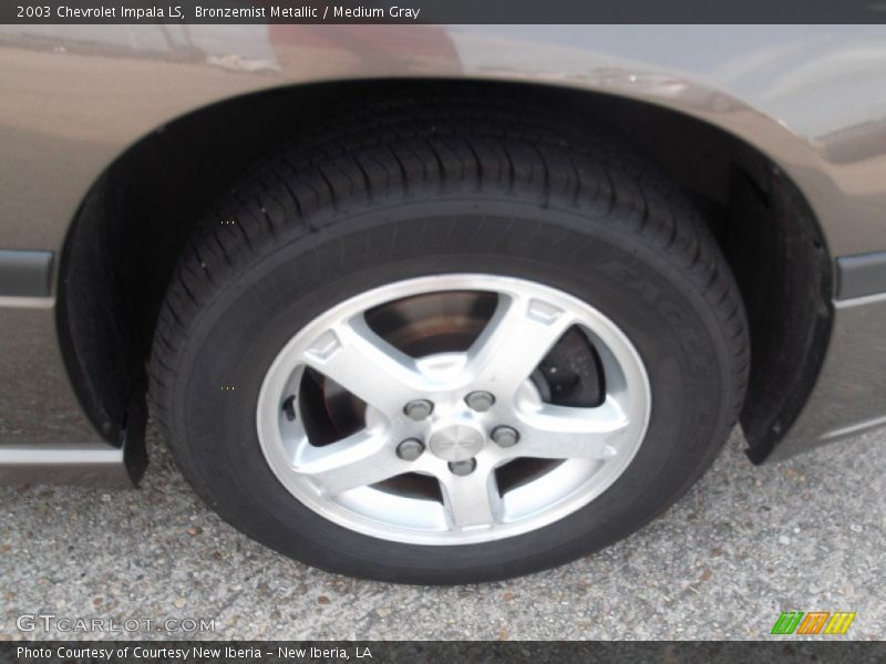 Bronzemist Metallic / Medium Gray 2003 Chevrolet Impala LS