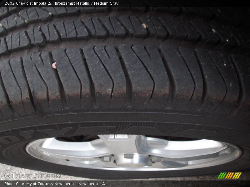 Bronzemist Metallic / Medium Gray 2003 Chevrolet Impala LS