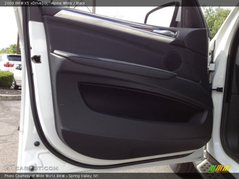 Alpine White / Black 2009 BMW X5 xDrive30i