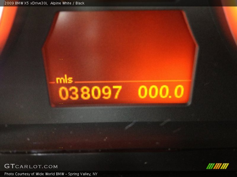 Alpine White / Black 2009 BMW X5 xDrive30i