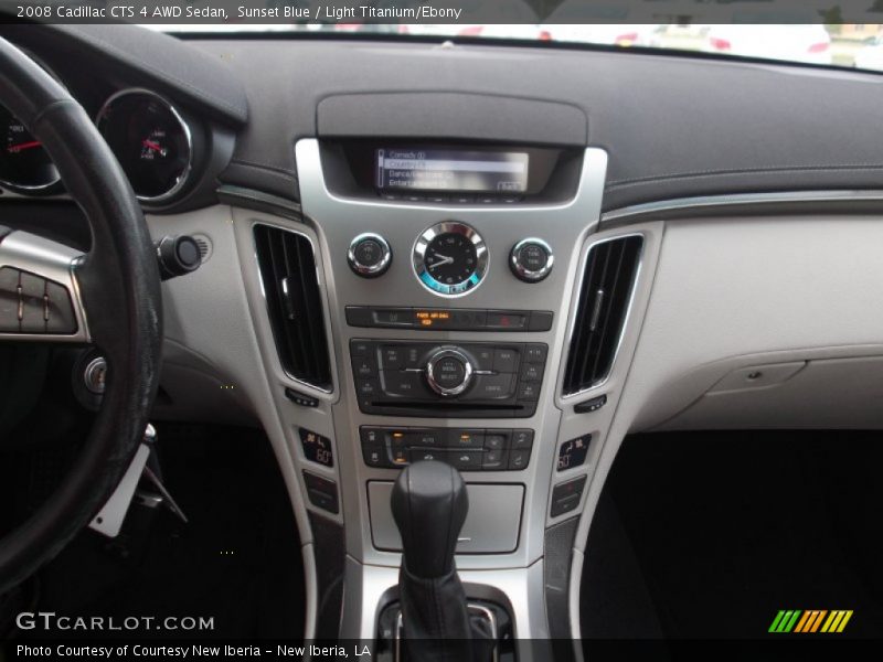 Sunset Blue / Light Titanium/Ebony 2008 Cadillac CTS 4 AWD Sedan