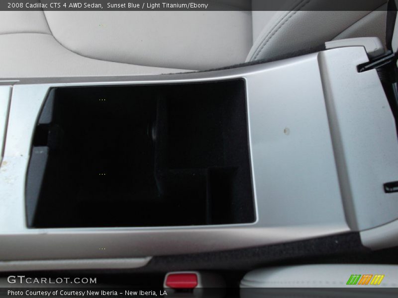 Sunset Blue / Light Titanium/Ebony 2008 Cadillac CTS 4 AWD Sedan