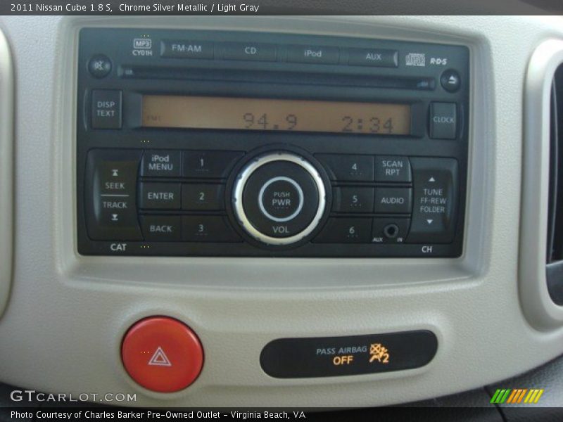 Audio System of 2011 Cube 1.8 S