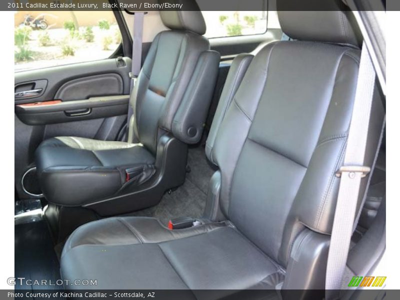 Black Raven / Ebony/Ebony 2011 Cadillac Escalade Luxury